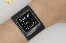 Smartwatch tracks medication levels