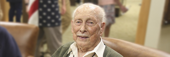 Emeritus Knuth Honored by France for WWII Service