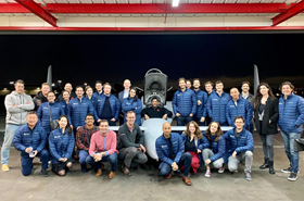 Starburst’s global team visiting one of the firm’s companies based at Santa Monica Airport.