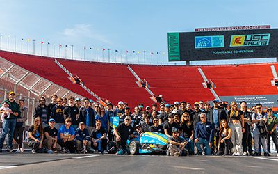 Bruin Racing Formula SAE Kicks Off NASCAR Season at the Coliseum