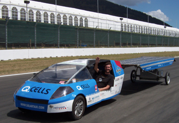 Solartaxi at UCLA Engineering on Tuesday, July 22