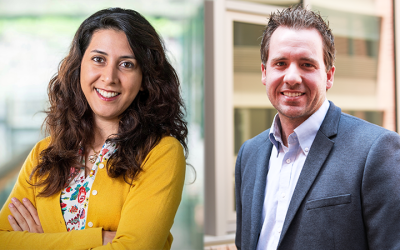 Elaheh Ahmadi and Mitchell Spearrin Receive Presidential Early Career Award