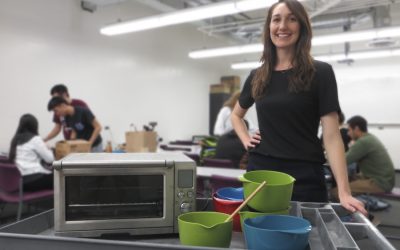 Bioengineering graduate student honored for teaching Science & Food course