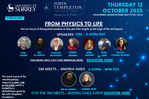 From Physics to Life