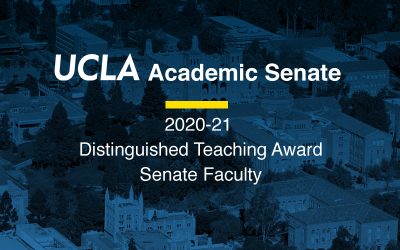 Engineering Professors and Recent Graduate Named UCLA 2020-2021 Distinguished Teachers