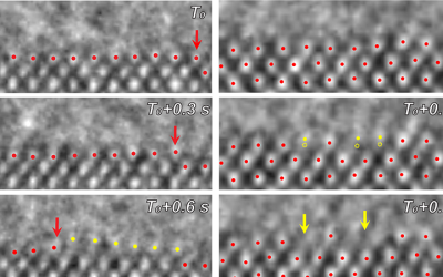 Atomic View of a Chemical Catalyst During Electrically Charged Reaction is a Scientific First