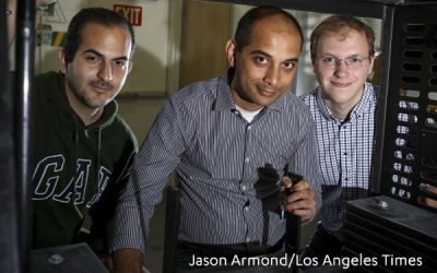 UCLA’s CO2Concrete Team Featured in Front Page of Los Angeles Times – Turning Carbon into Concrete Could Win a Climate Victory and $7.5 Million Prize