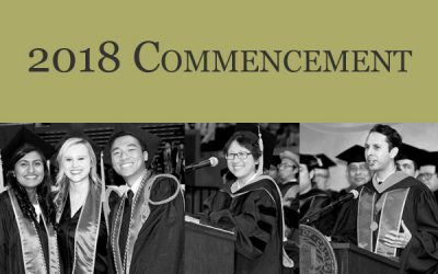 Class of 2018 celebrated at commencement