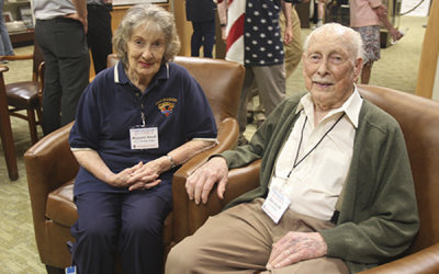 Professor Emeritus Knuth Honored by France for WWII Service