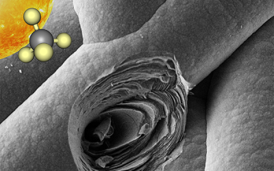 UCLA Engineers Develop Emission-Free Process Turning Methane Gas to Hydrogen and Graphitic Carbon