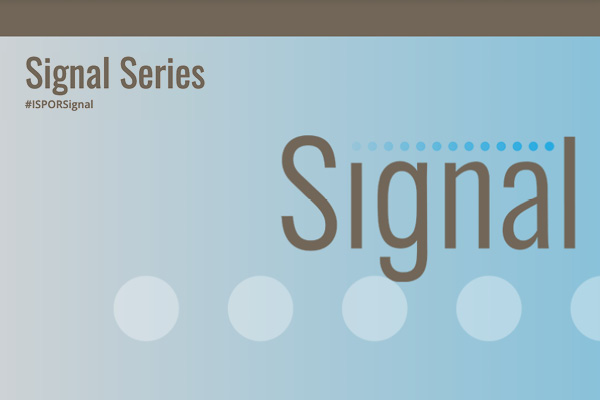 ISPOR Signal Series/The New Science of Cause and Effect: Causal Revolution Applied
