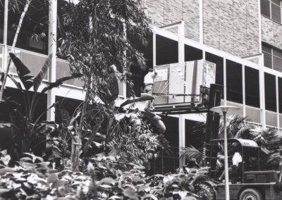 The delivery of the SDS Sigma 7 computer to Boelter Hall