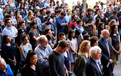 William Klug remembered by UCLA Engineering family at June 3 vigil
